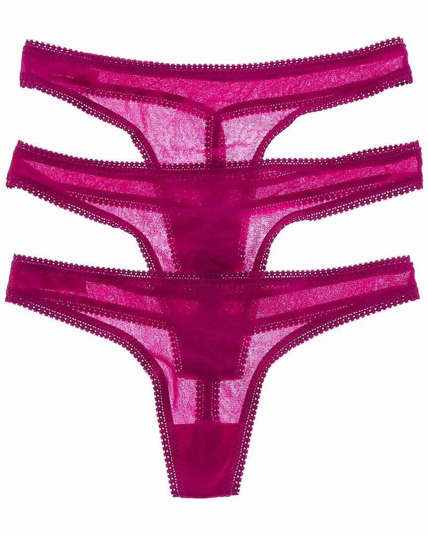 OnGossamer Set of 3 Hip G-String