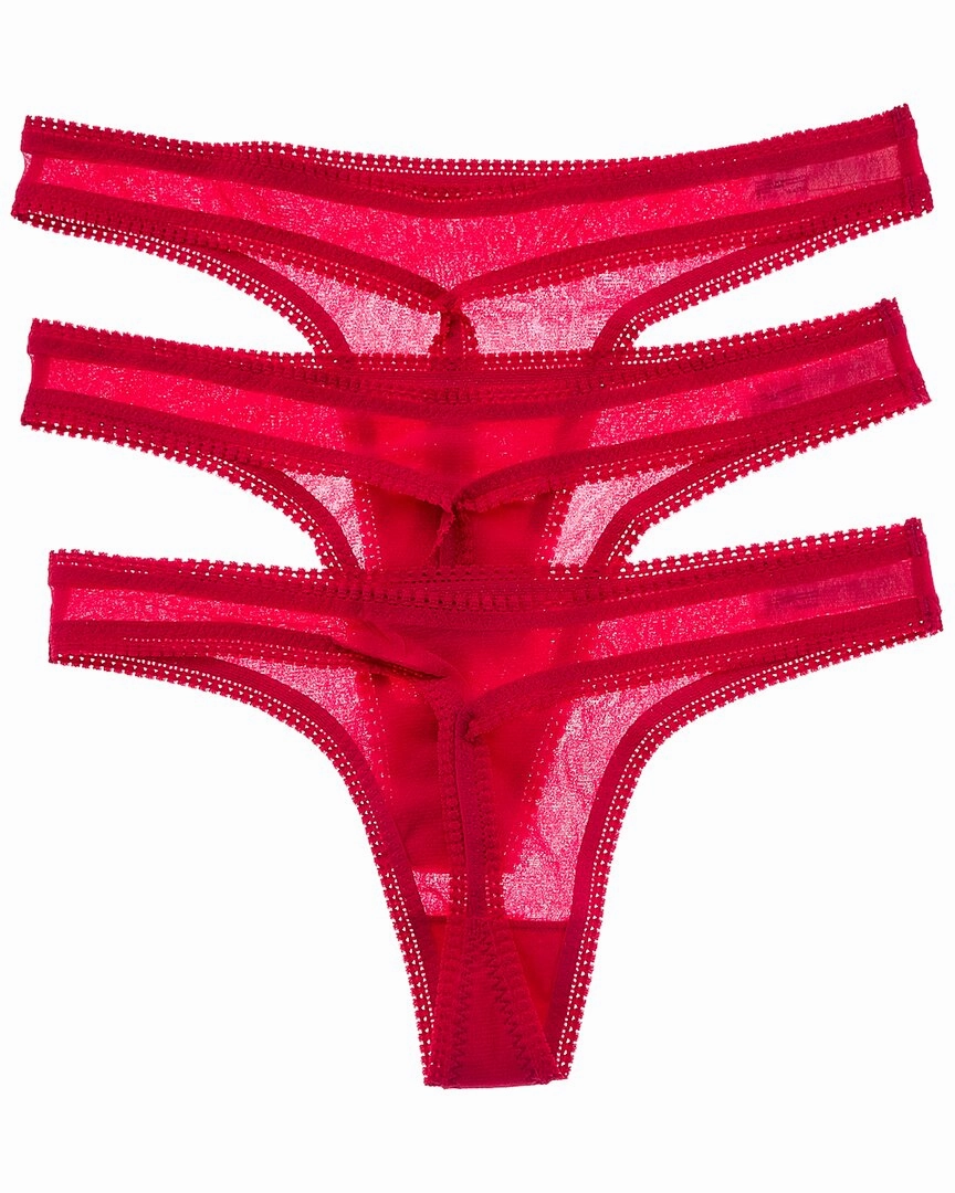 OnGossamer Set of 3 Hip G-String