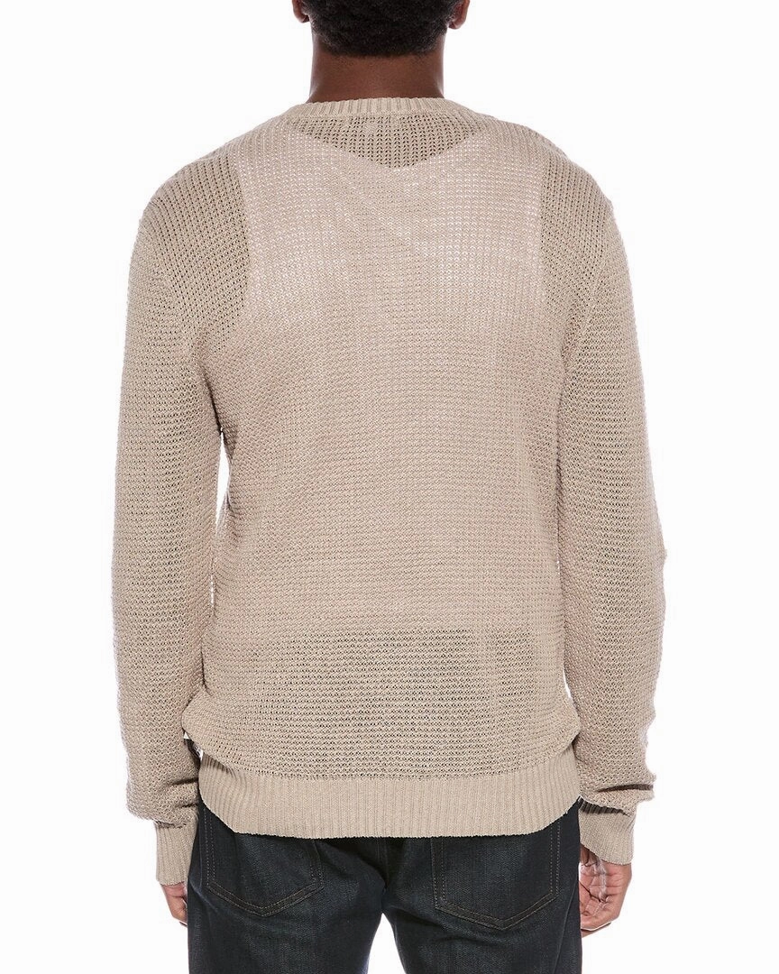 Onia Linen Henley Sweater