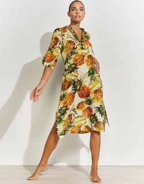 Optimist Kaftan - Pina Colada Swim Womens - swimwear sale