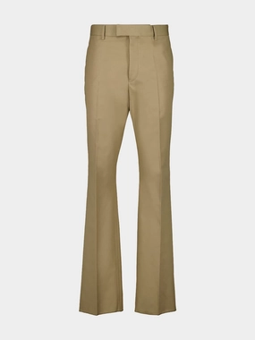 Organic Brushed Cotton Trousers Suits Mens - men's suits outlet