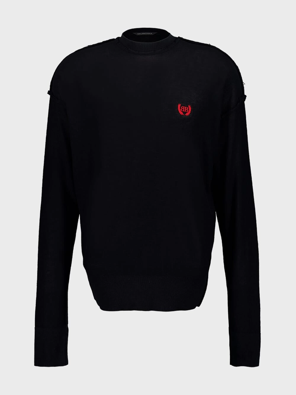 Oversized Sweater in Black Knitwear Mens - men's sweaters sale