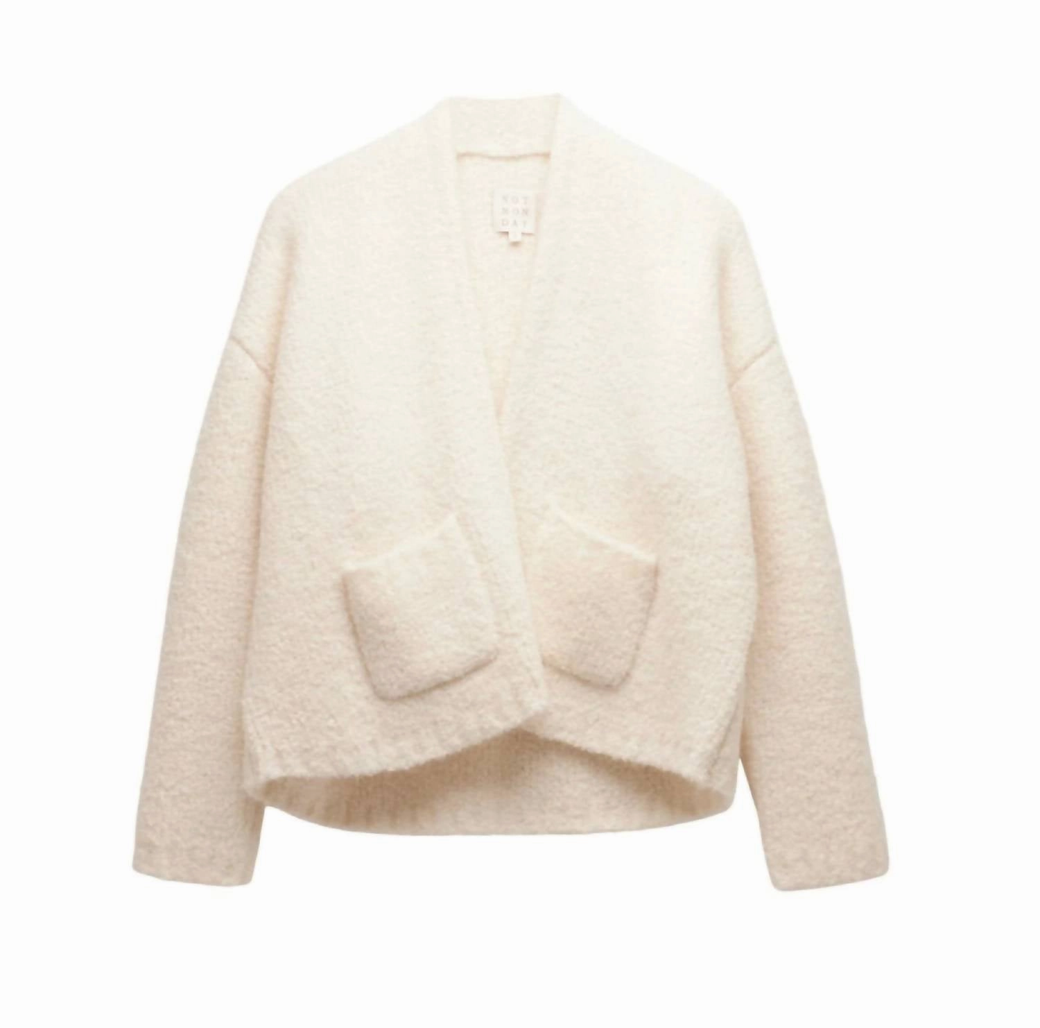 Owen Sweater Jacket In Snow Tops Womens - lace tops sale