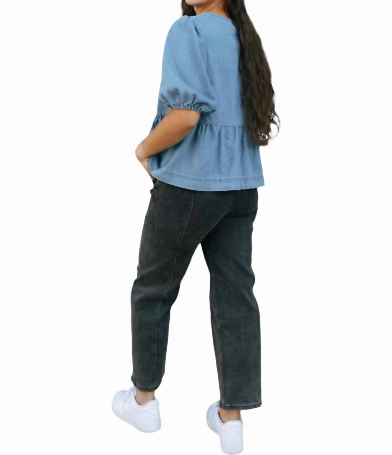 Paneled Stretch Pants In Black