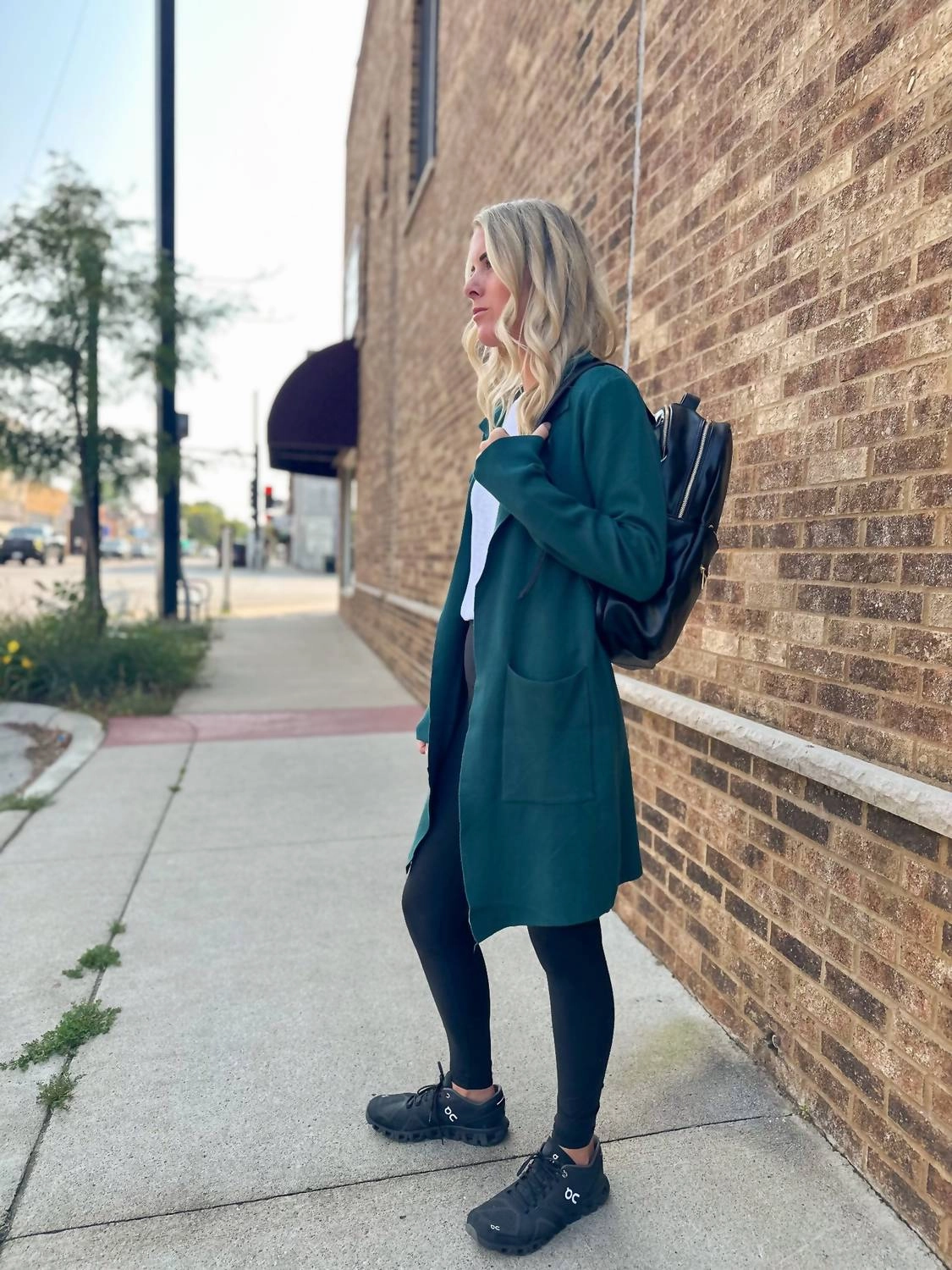 Parma Cardigan In Pine Green