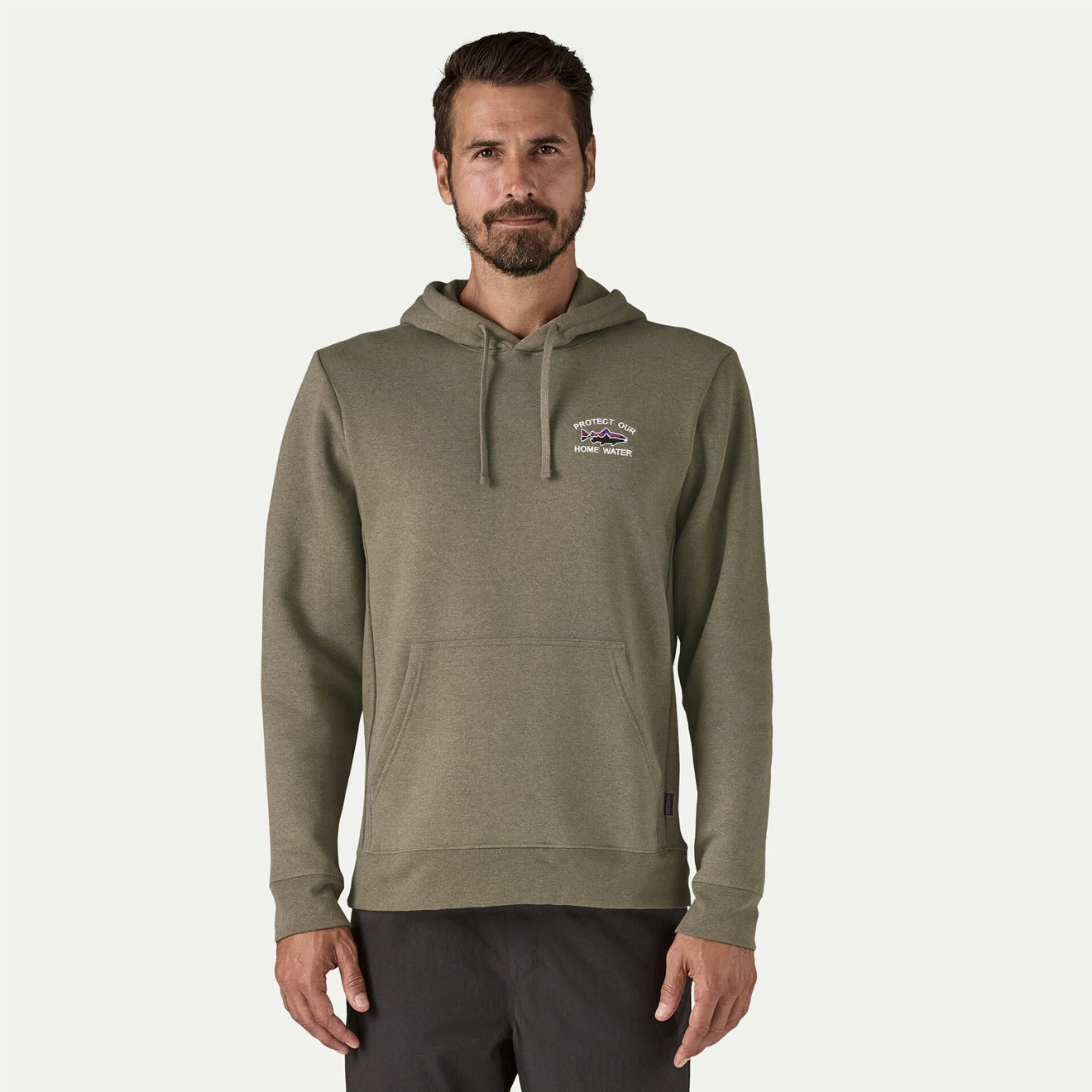 Patagonia Home Water Trout Uprisal Hoody River Rock Green