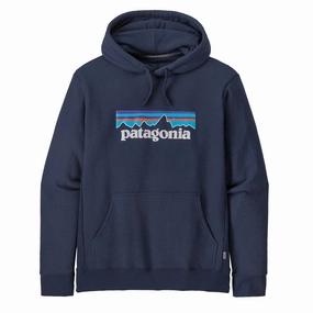 Patagonia P-6 Logo Uprisal Hoody New Navy mens long sleeves cheap