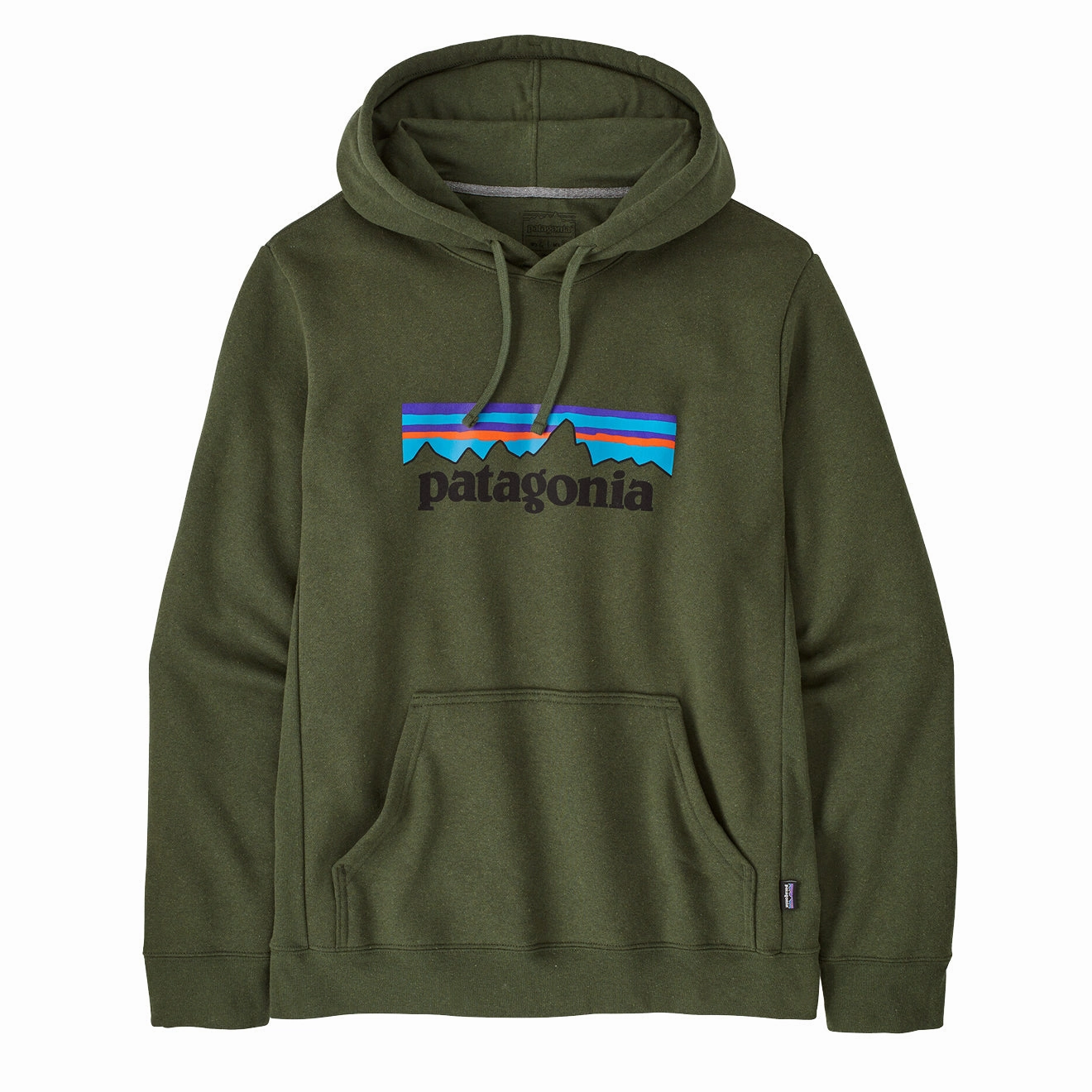 Patagonia P-6 Logo Uprisal Hoody Torrey Pine Green mens long sleeves cheap