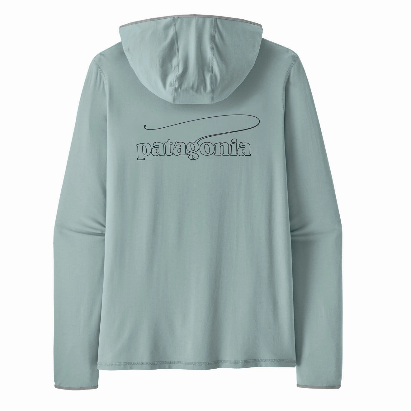 Patagonia Tropic Comfort Natural Graphic Hoody Casting Logo / Thermal Blue