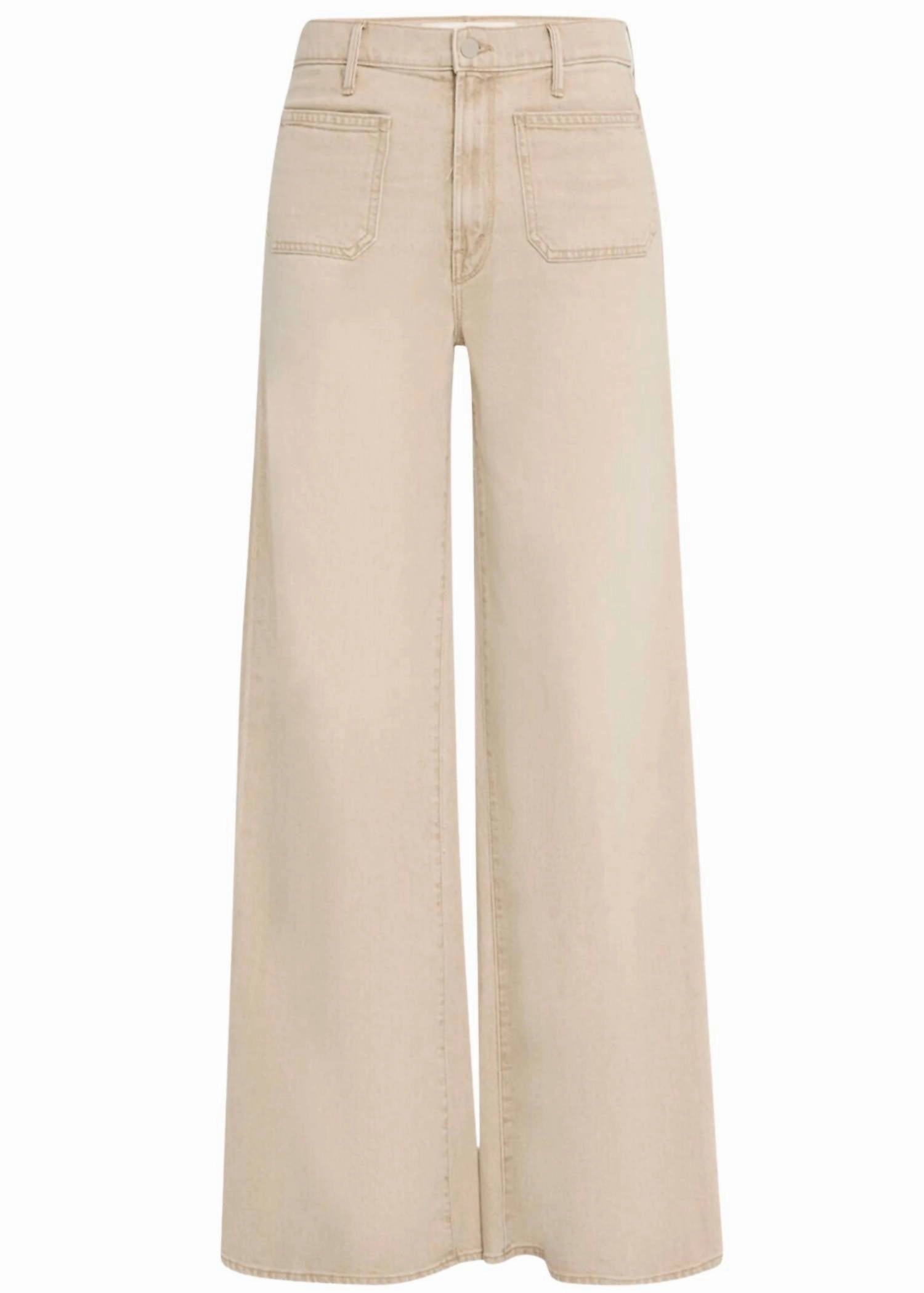 Patch Pocket Undercover Sneak Pant In Caramel