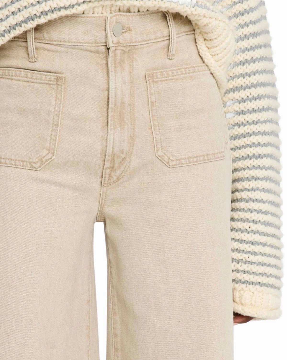 Patch Pocket Undercover Sneak Pant In Caramel
