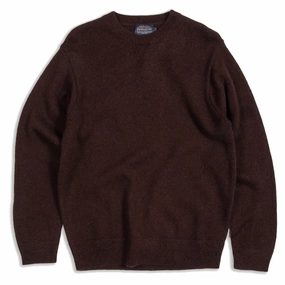 Pendleton Wool Crew Espresso Heather mens sweaters cheap