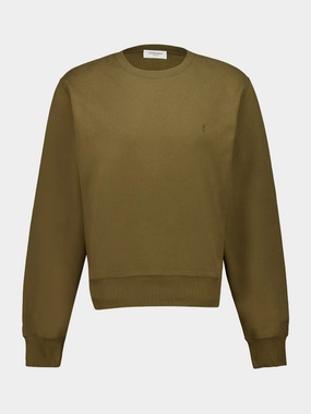 Pesto Cassandre Embroidered Jumper Tops Mens - thermal tops