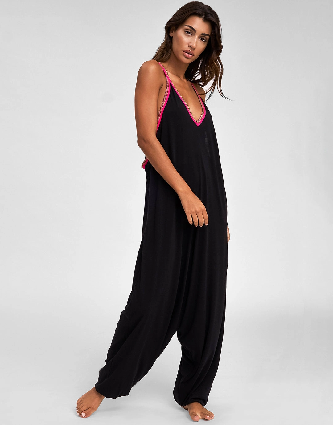 Pima Jumpsuit - Black Swim Womens - bikinis clearance