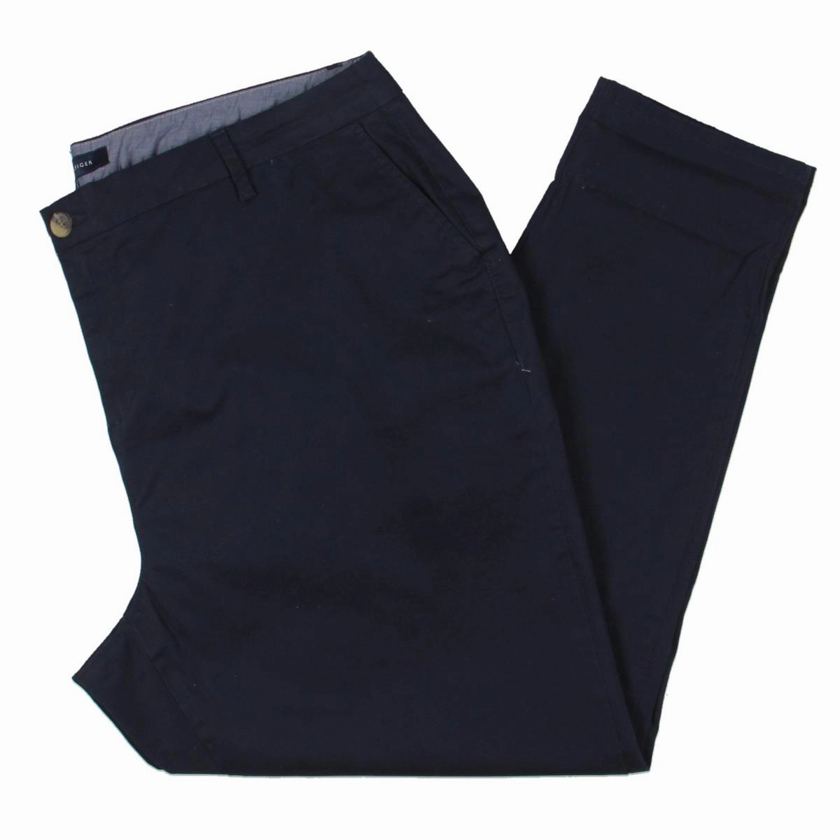 Plus Hampton Womens Slim High-Rise Chino Pants