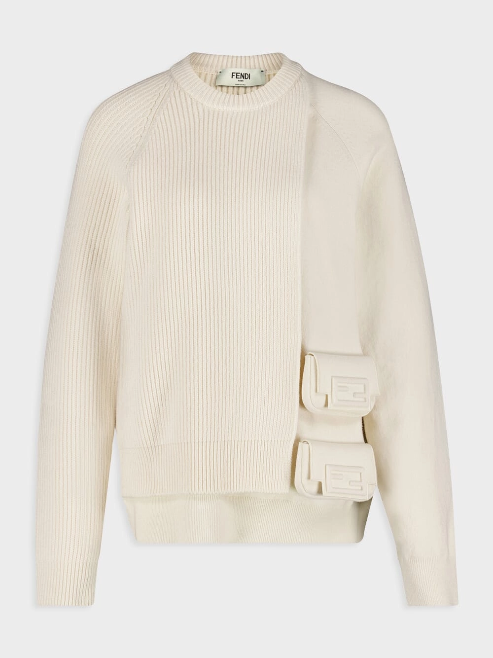 Pocket-Detailed Wool Cashmere Jumper Knitwear Womens - women's knitwear cheap