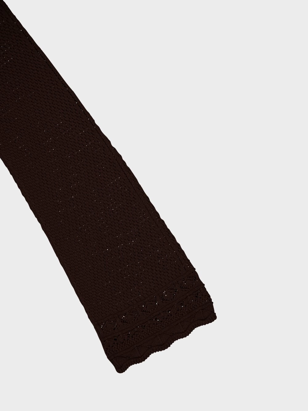 Pointelle-Knit Bell-Sleeve Jumper