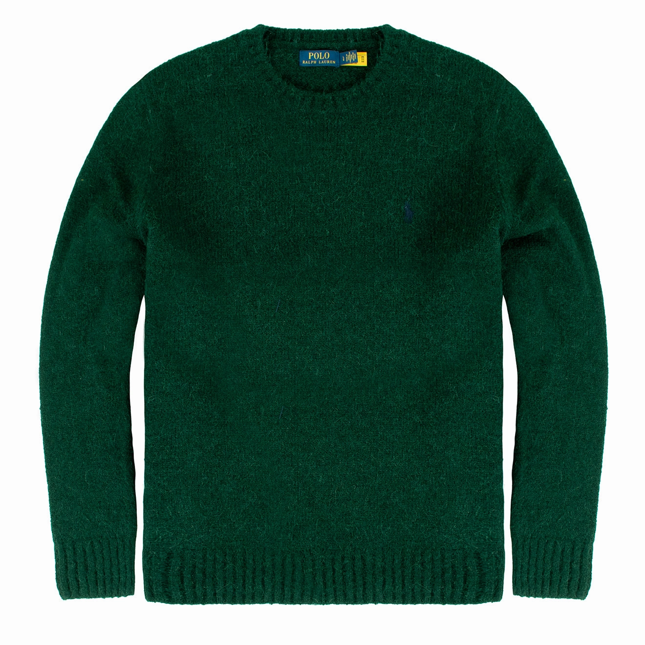 Polo Ralph Lauren Chunky Crew Knit Moss Agate mens sweaters cheap