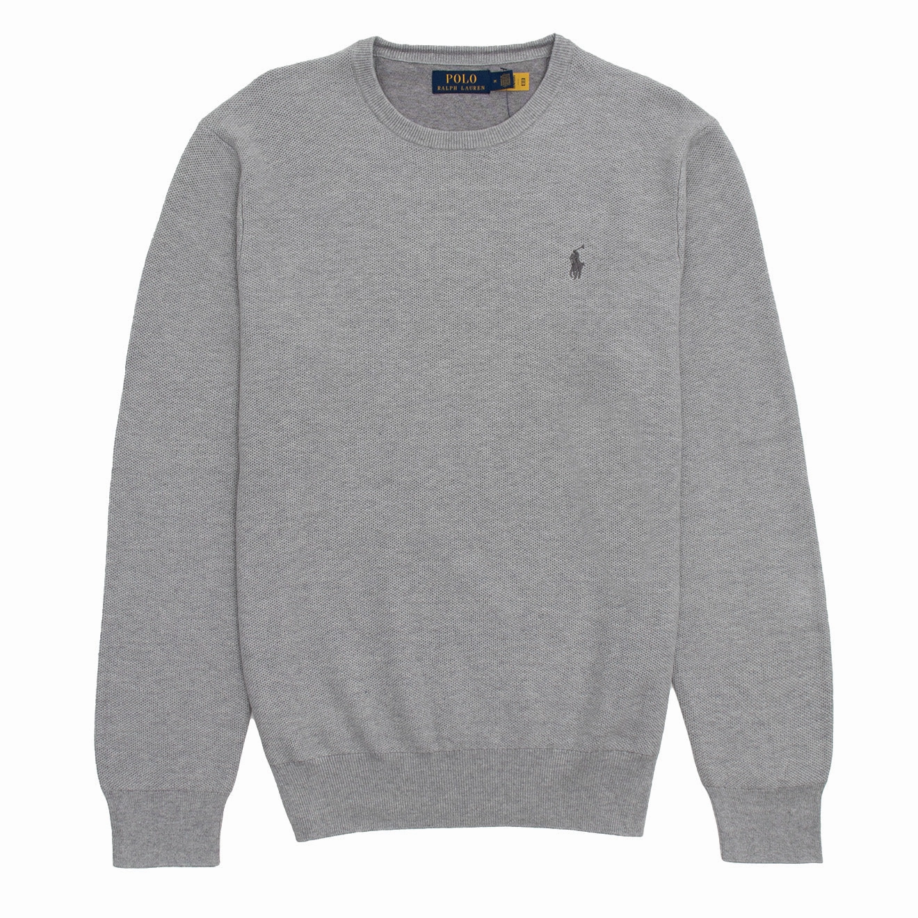 Polo Ralph Lauren Cotton Crewneck Jumper Andover Heather mens sweaters cheap