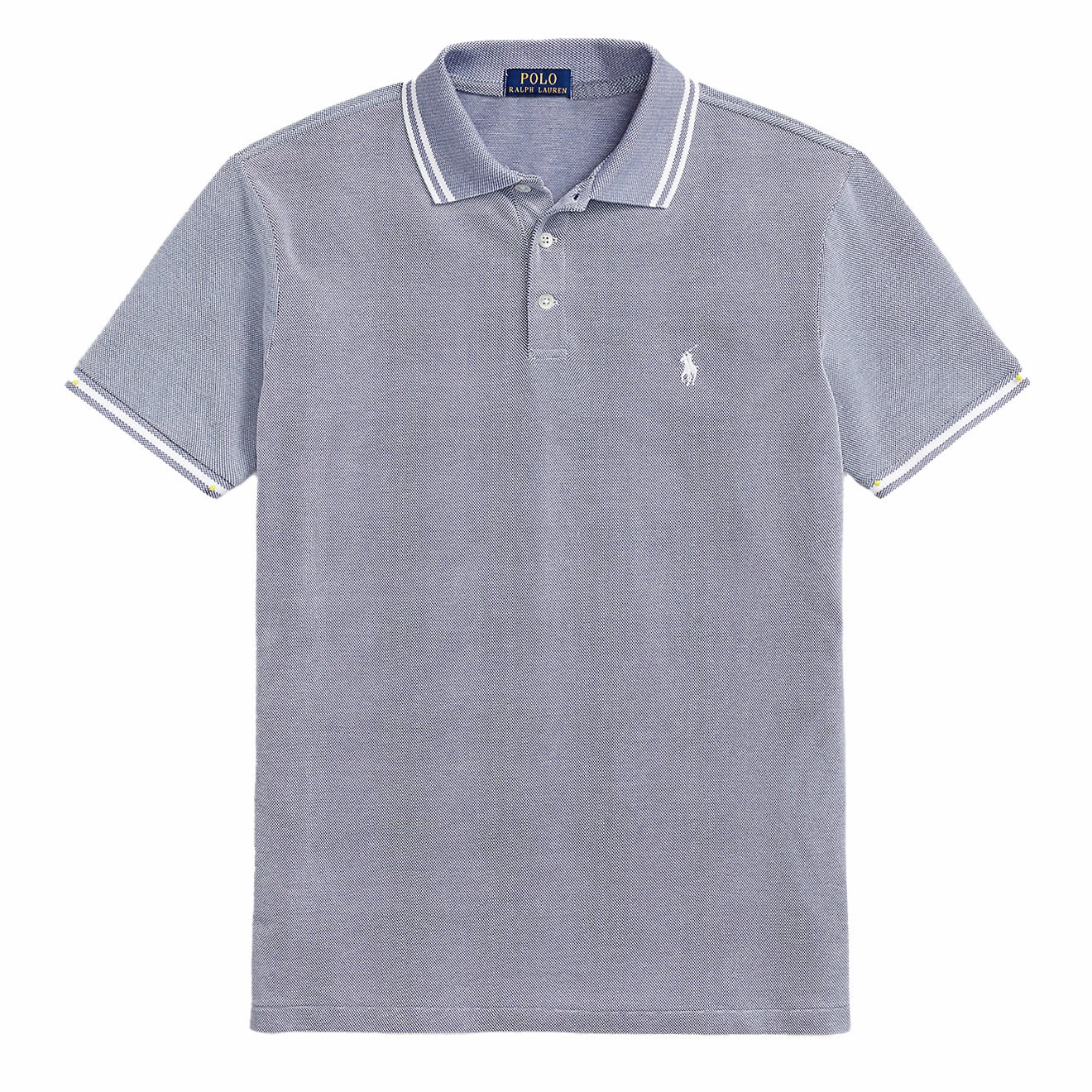 Polo Ralph Lauren Custom Slim Fit Stretch Mesh Polo Shirt Old Royal / White mens t-shirts outlet