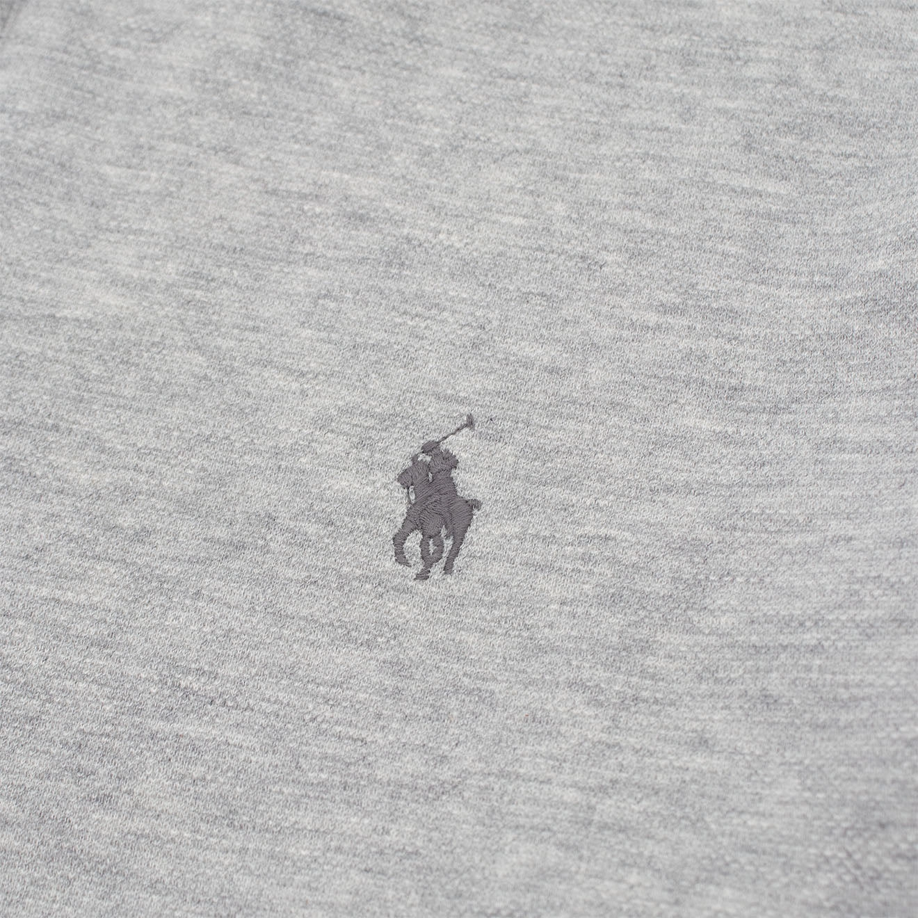 Polo Ralph Lauren Double-Knit Mesh Full-Zip Hoodie Andover Heather