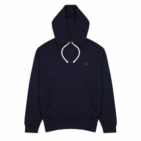 Polo Ralph Lauren Fleece Hooded Sweat Cruise Navy mens long sleeves cheap