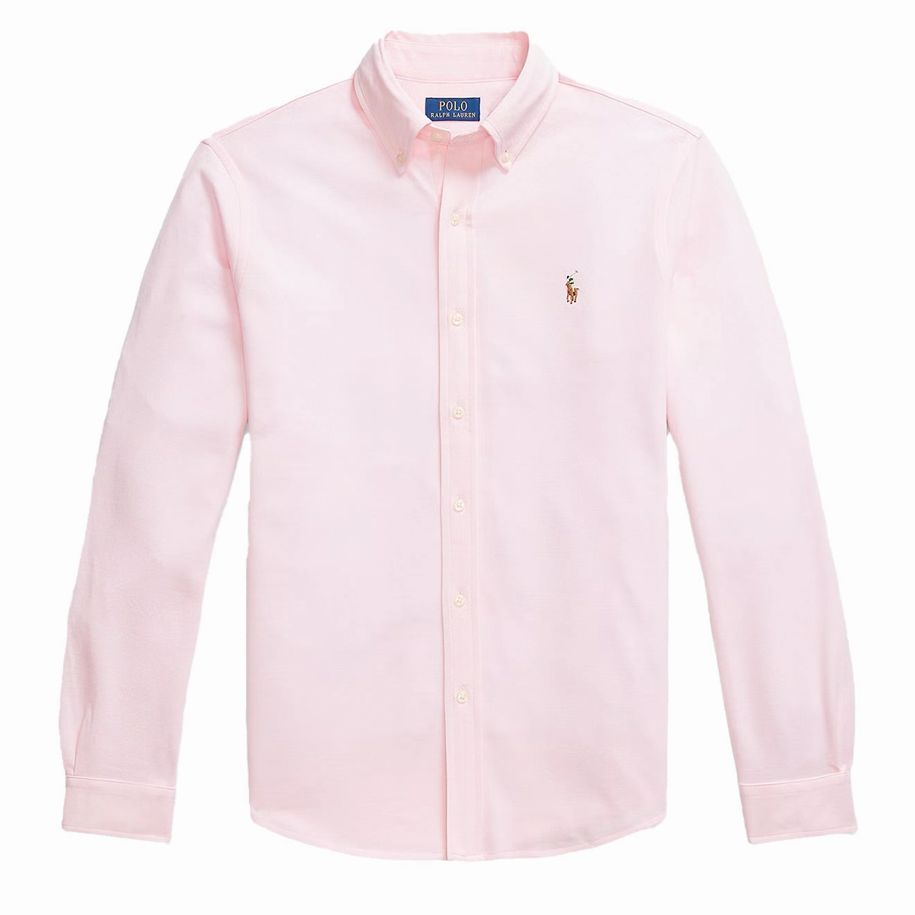 Polo Ralph Lauren Knit Oxford Shirt Garden Pink mens tank tops best deals