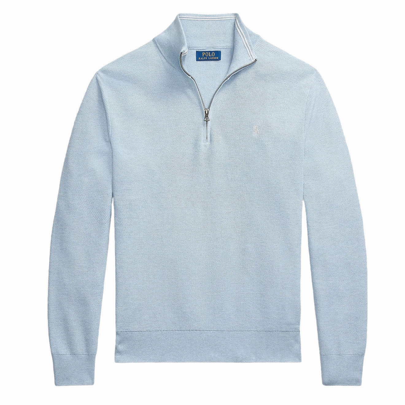 Polo Ralph Lauren Long Sleeve Pullover Standard Blue Hyacinth Heather mens sweaters cheap