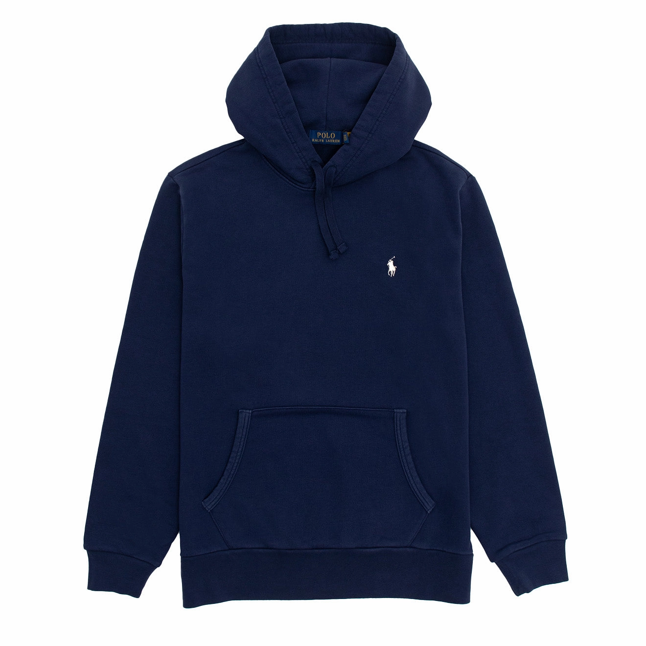 Polo Ralph Lauren Loopback Fleece Hoodie Faded Cruise Navy mens long sleeves cheap
