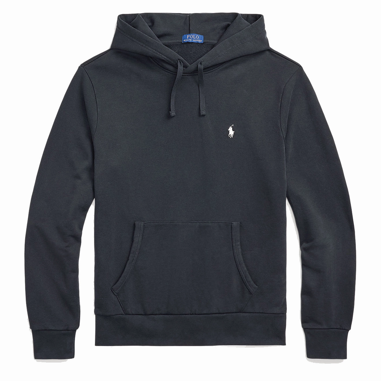 Polo Ralph Lauren Loopback Fleece Hoodie Polo Black mens long sleeves cheap