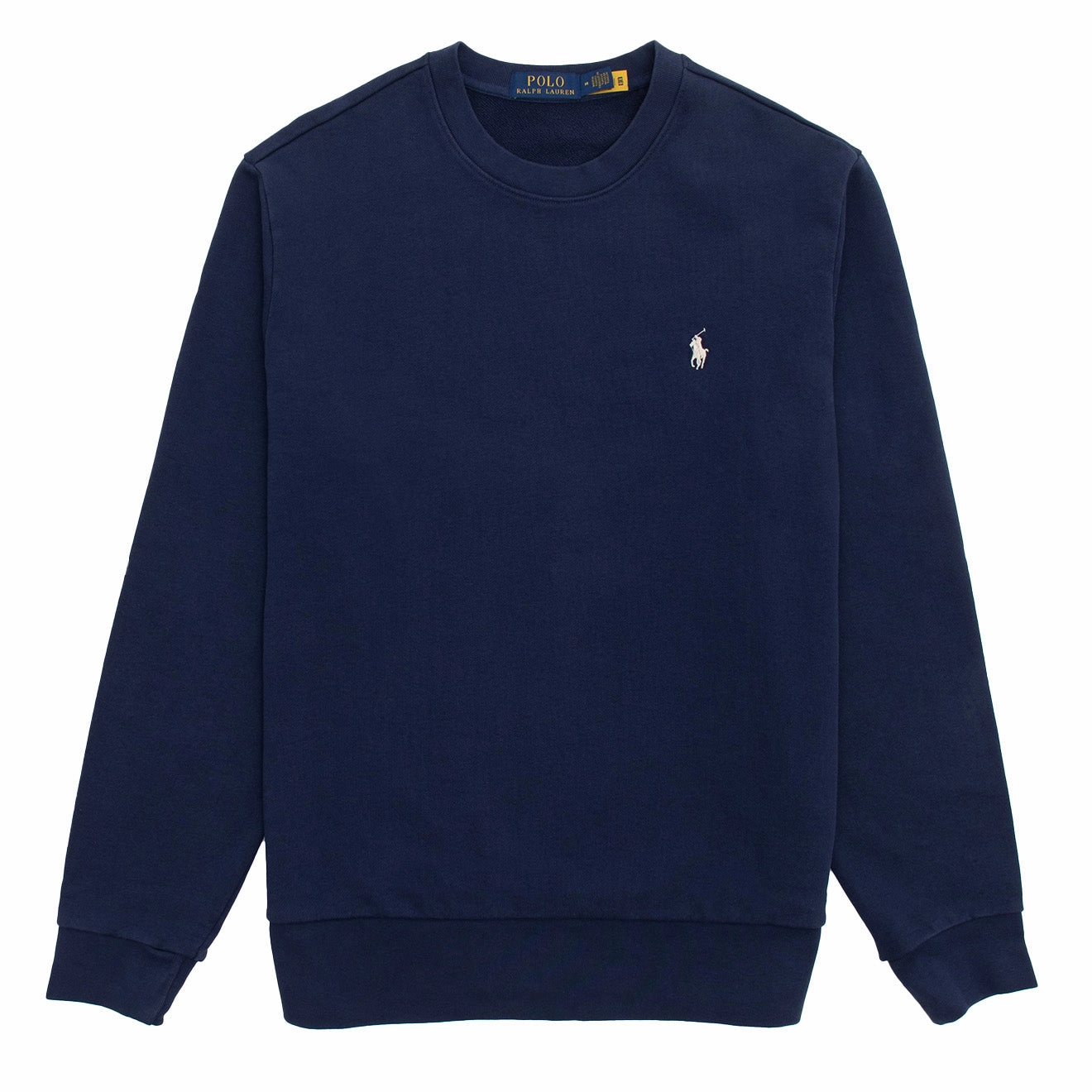 Polo Ralph Lauren Loopback Sweatshirt Cruise Navy mens long sleeves cheap