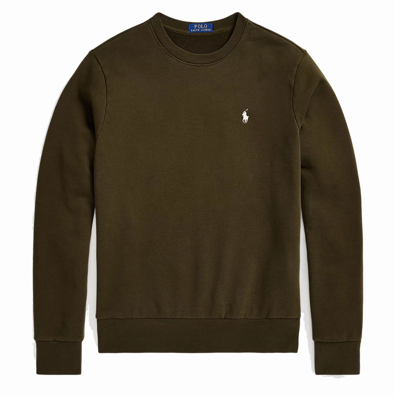 Polo Ralph Lauren Loopback Sweatshirt Dark Loden mens long sleeves cheap
