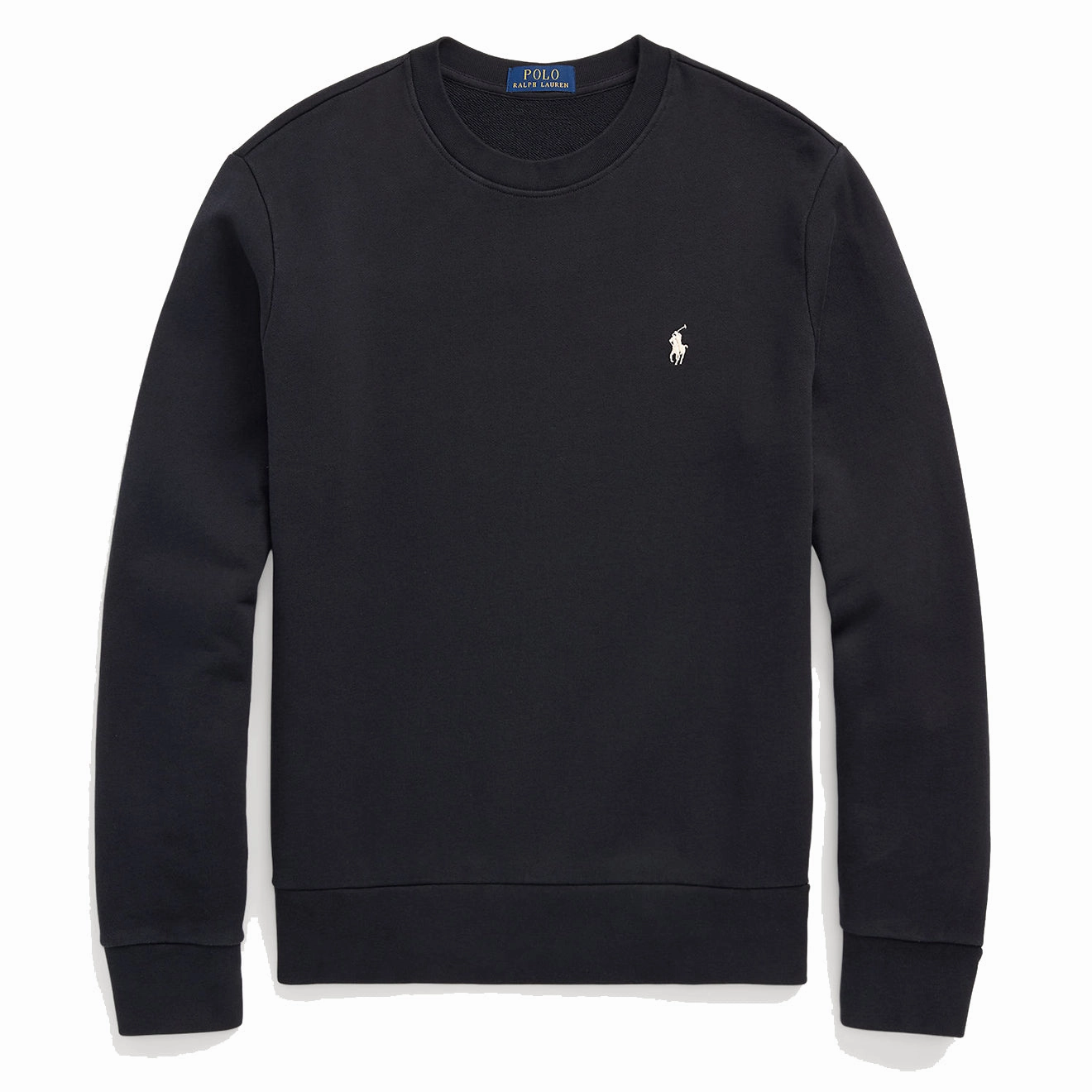 Polo Ralph Lauren Loopback Sweatshirt Polo Black mens long sleeves cheap