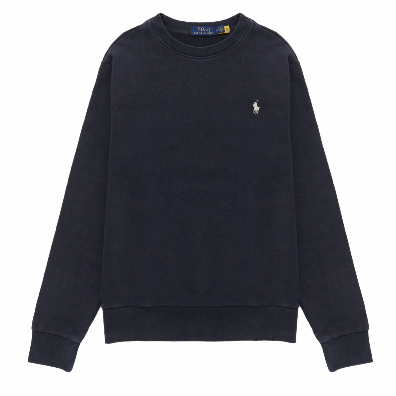 Polo Ralph Lauren Loopback Terry Sweatshirt Faded Black Canvas mens long sleeves cheap