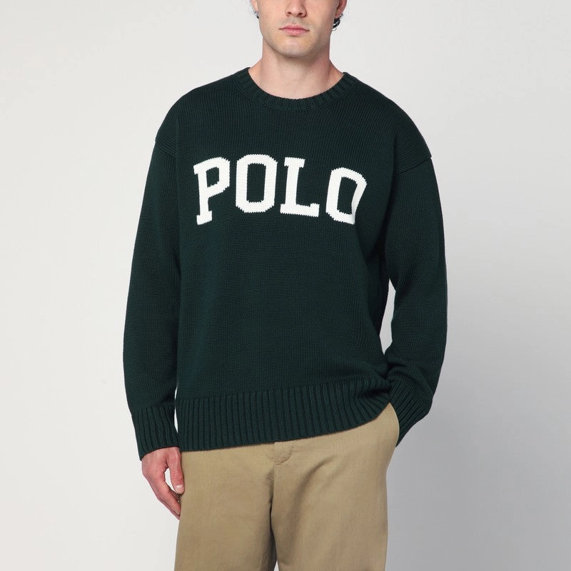 Polo Ralph Lauren Men's Big-Fit Sweater With Inlaid Logo