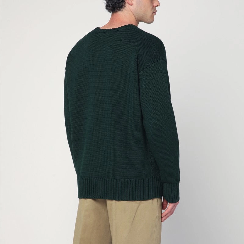 Polo Ralph Lauren Men's Big-Fit Sweater With Inlaid Logo