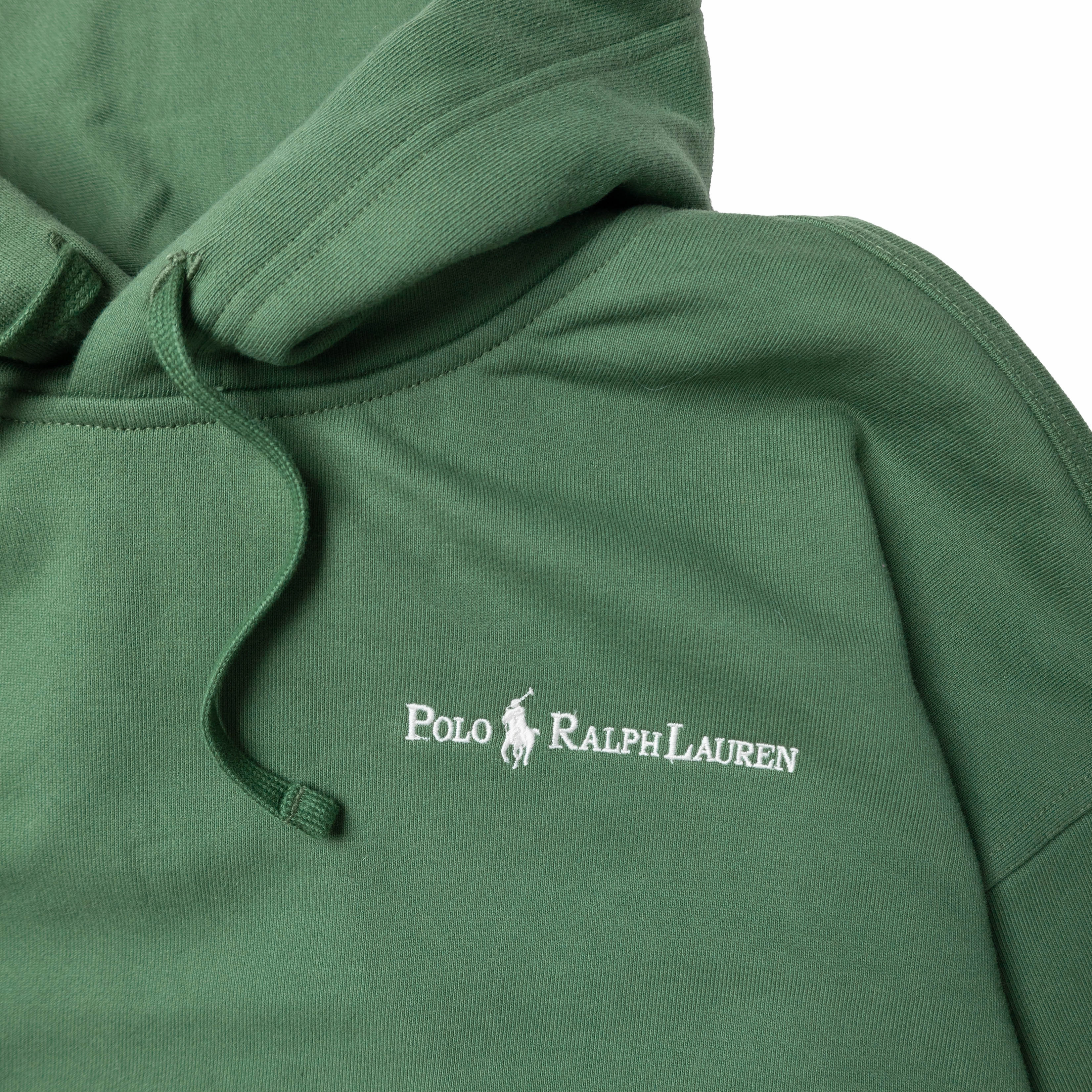 Polo Ralph Lauren Relaxed Fit Logo Fleece Hoodie Antique Green