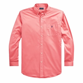 Polo Ralph Lauren Slim Fit Twill Shirt Desert Rose mens tank tops best deals