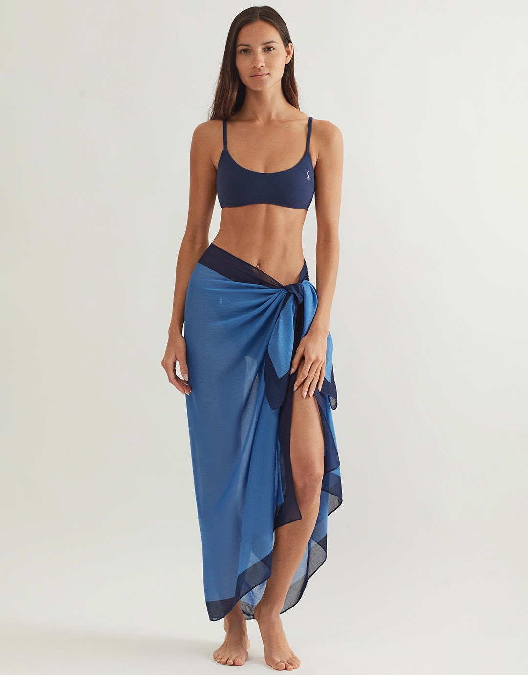 Pony Long Pareo - Periwinkle Swim Womens - bikinis clearance