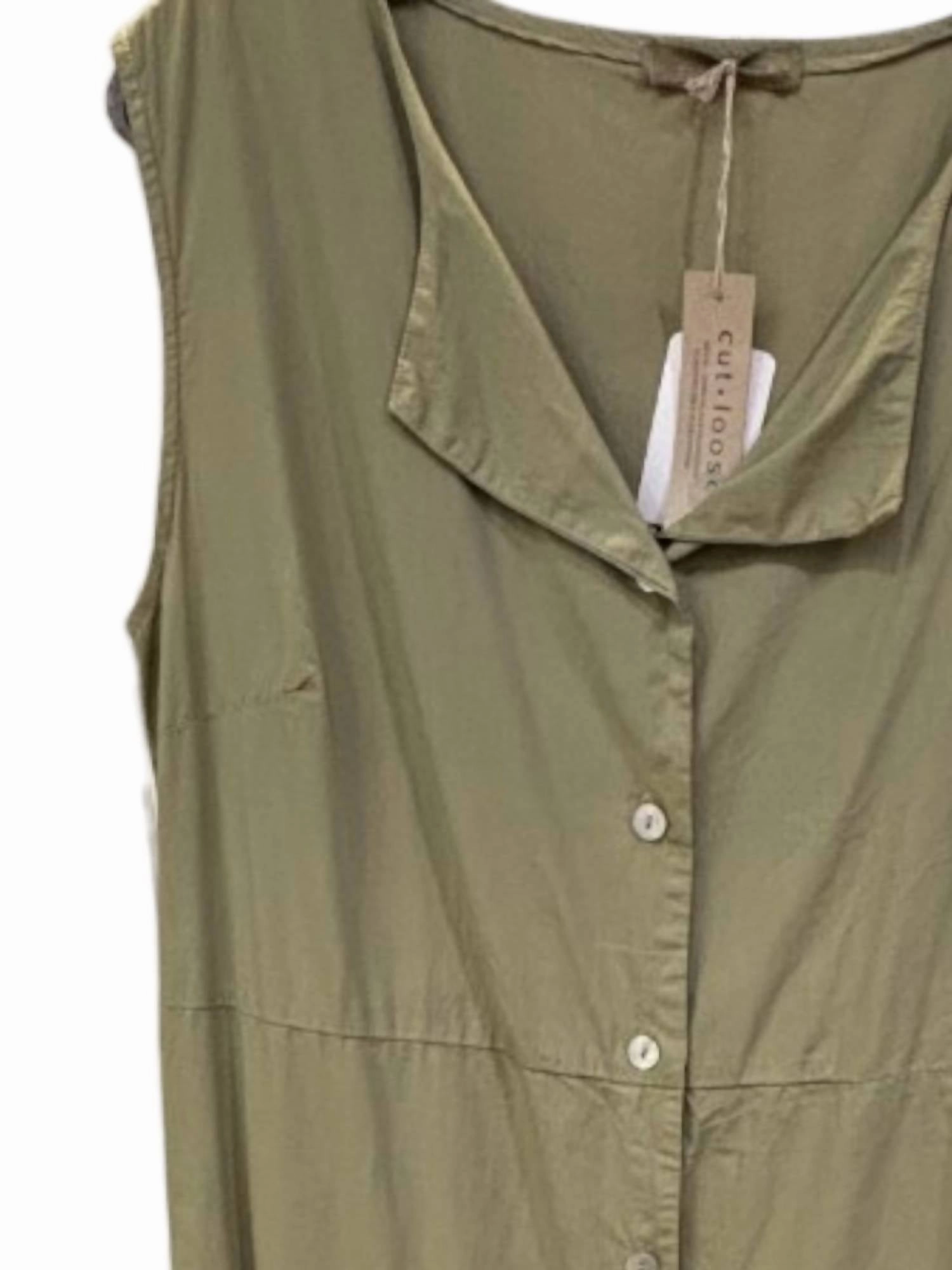 Poplin Jogger In Seaweed