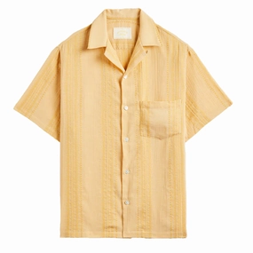 Portuguese Flannel Pacific Sun S/S shirt Yellow mens tank tops best deals