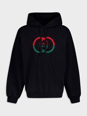 Printed Hooded Sweatshirt Tops Mens - thermal tops