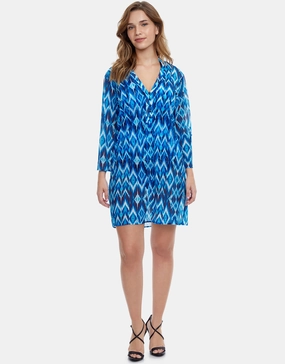 Profile Ocean Blue Tunic - Blue Swim Womens - swimwear sale