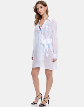 Profile Tutti Frutti Beach Wrap - White Swim Womens - swimwear sale