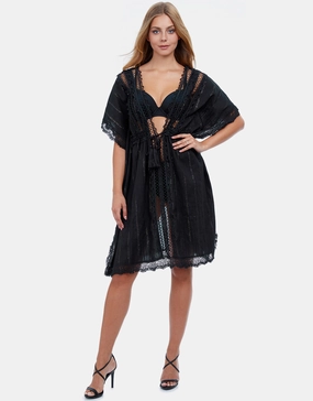 Profile Tutti Frutti Dress - Black Swim Womens - swimwear sale