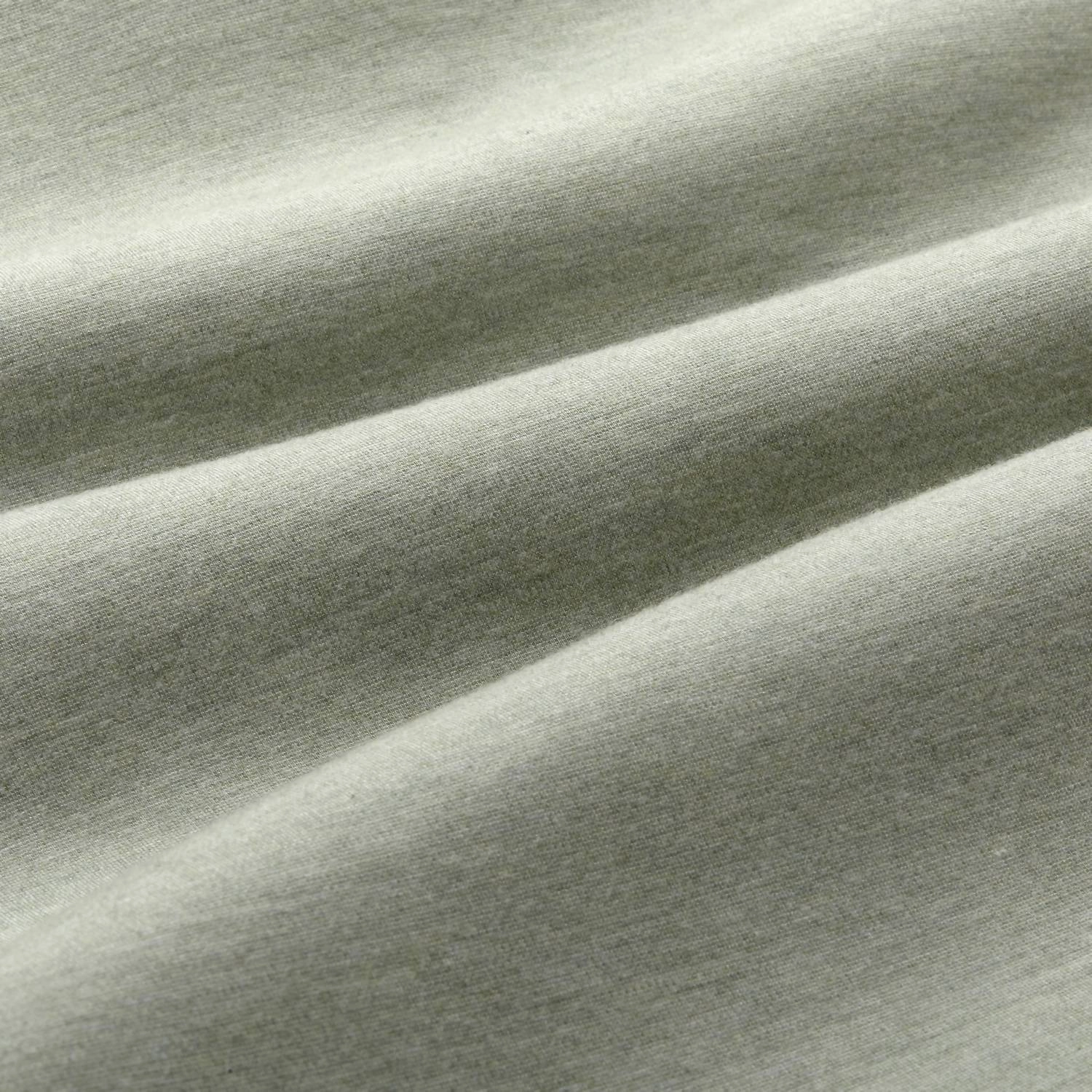 Proflex Quarter Zip Sweater In Sage Green Heather