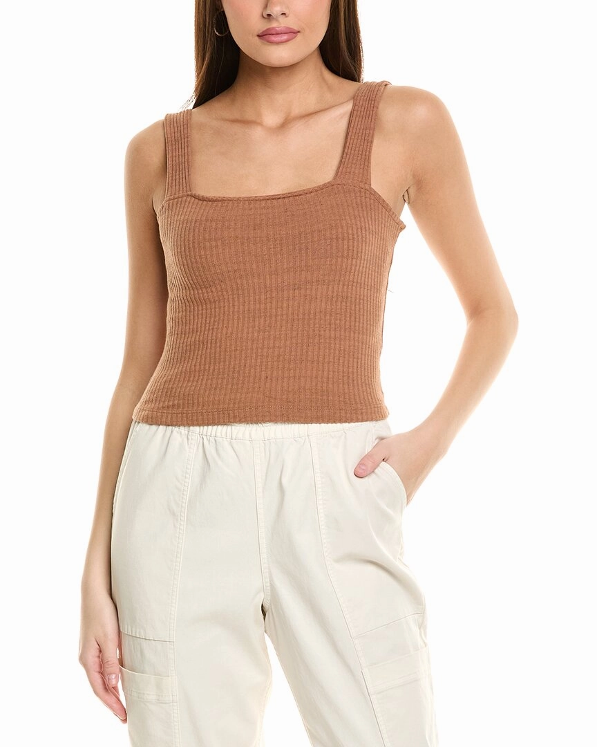 Project Social T Isola Marled Sweater Rib Tank Tops Womens - camisoles best price