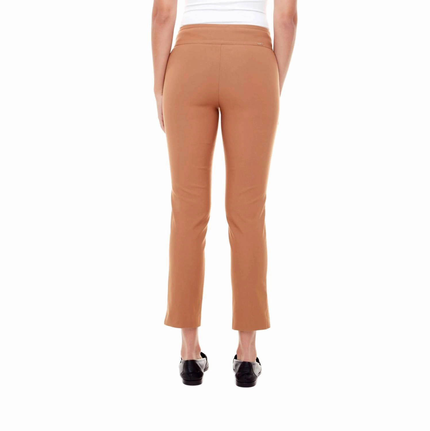 Pull-On Petal Ankle Trouser Pant In Chipmunk