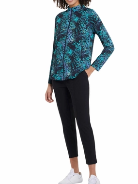Pull On Technical Capri Pant In Black womens culottes clearance