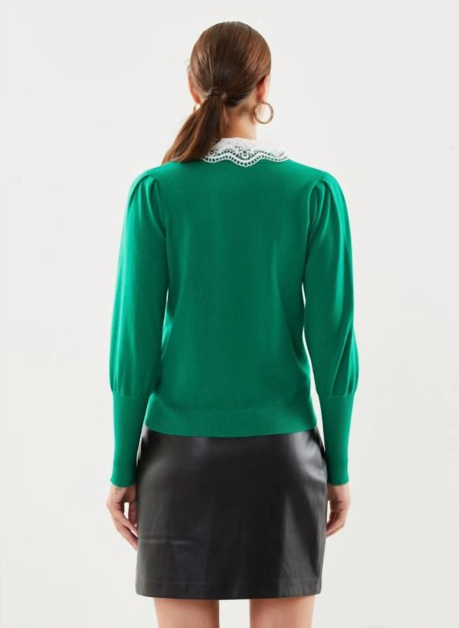 Pull Pilgrim Sweater In Emerald